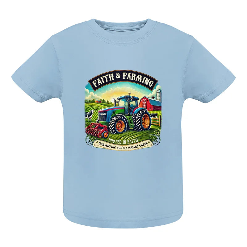 Image of Faith And Farming 2 - Infant Fine Jersey Tee