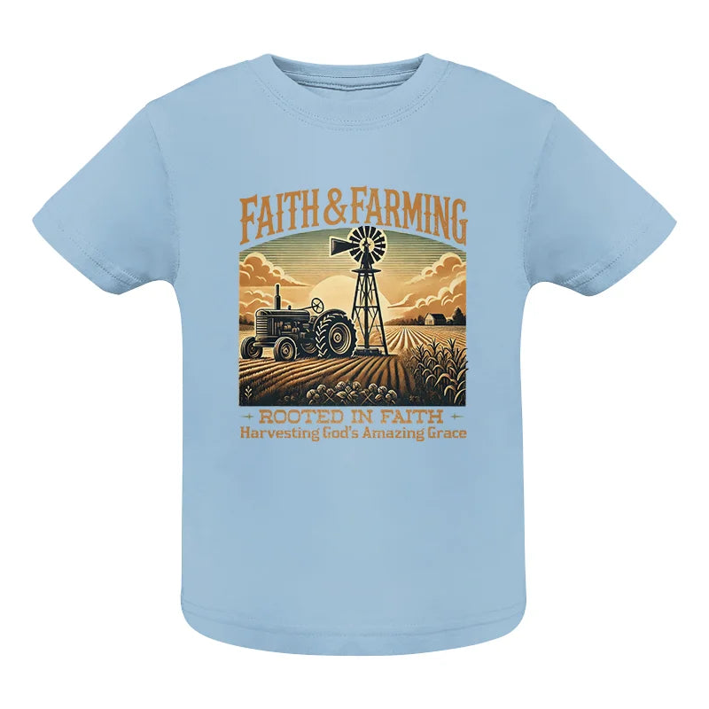 Faith And Farming 3 - Infant Fine Jersey Tee