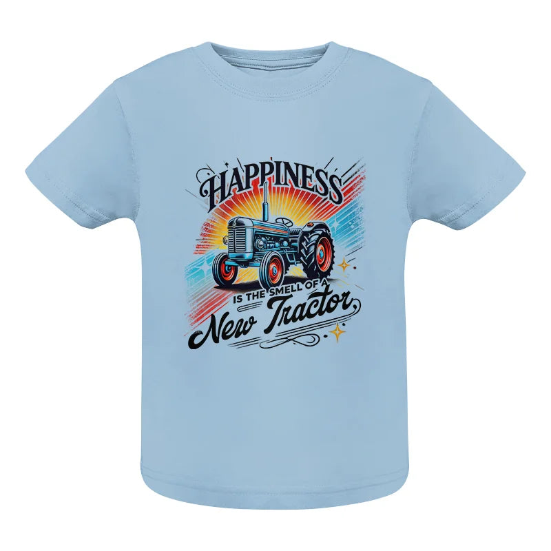 Happiness Is The Smell Of A New Tractor - Infant Fine Jersey Tee