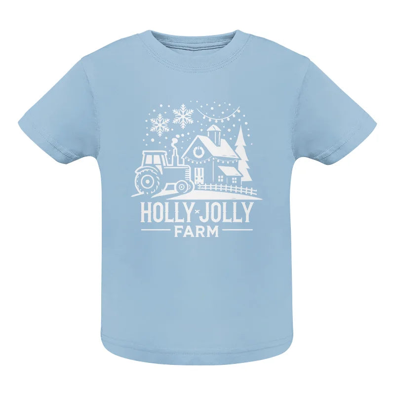 Image of Holly Jolly 3 - Infant Fine Jersey Tee