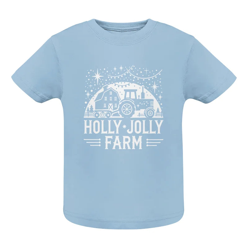 Image of Holly Jolly Farm 2 - Infant Fine Jersey Tee