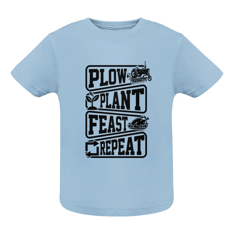 Plow Plant Feast Repeat 1 - Infant Fine Jersey Tee