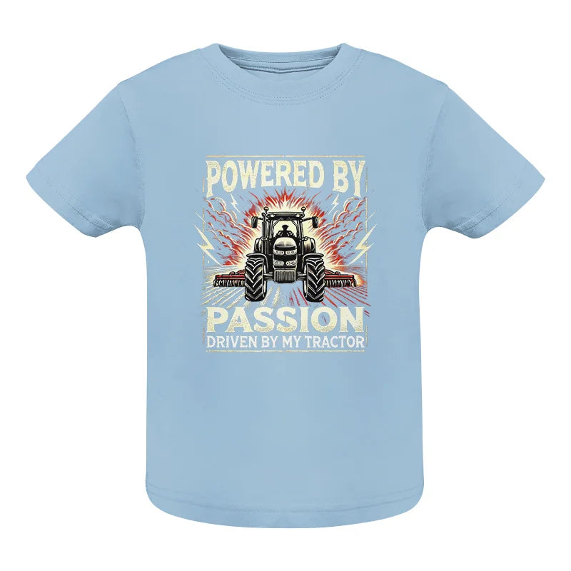 Powered By Passion Driven By My Tractor 4 - Infant Fine Jersey Tee