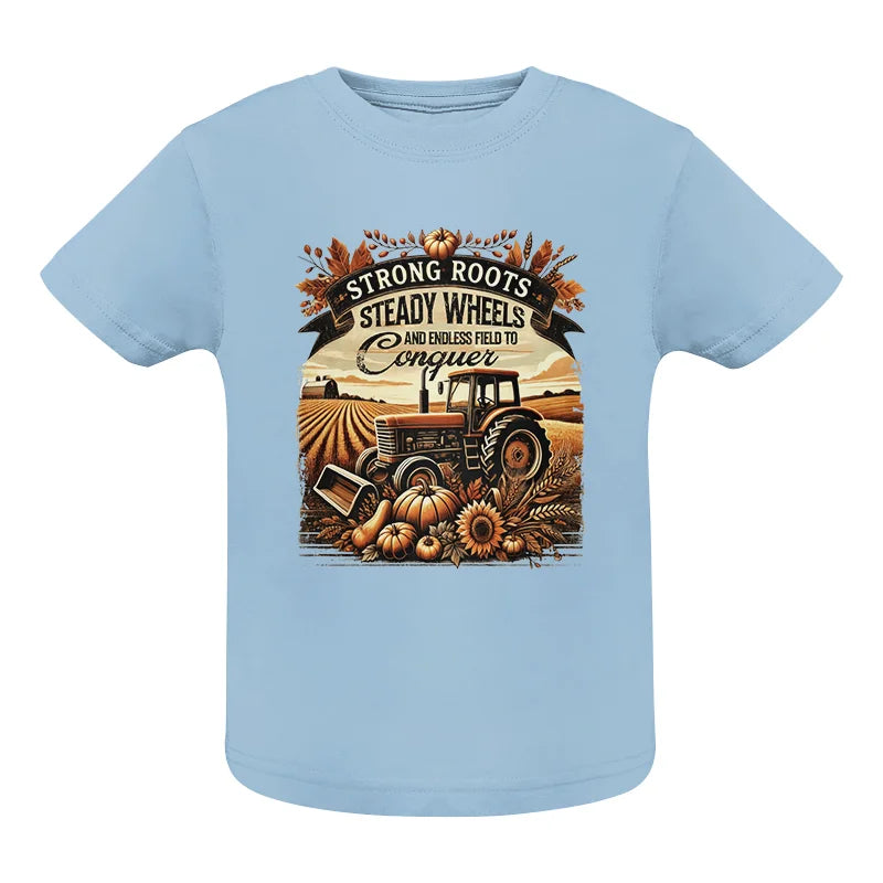 Image of Thanksgiving Farmer Endless Fields To Conquer 2 - Infant Fine Jersey Tee