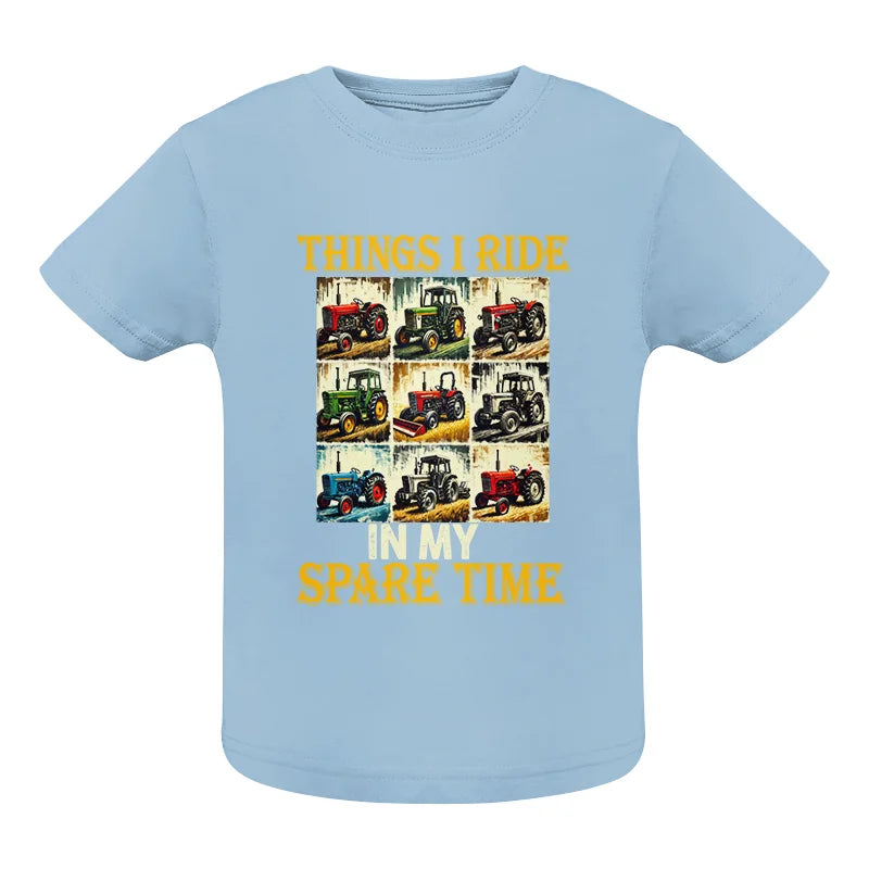 Things I Ride In My Spare Time 2 - Infant Fine Jersey Tee