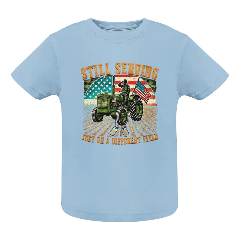 Veteran Farmer Still Serving 9 - Infant Fine Jersey Tee