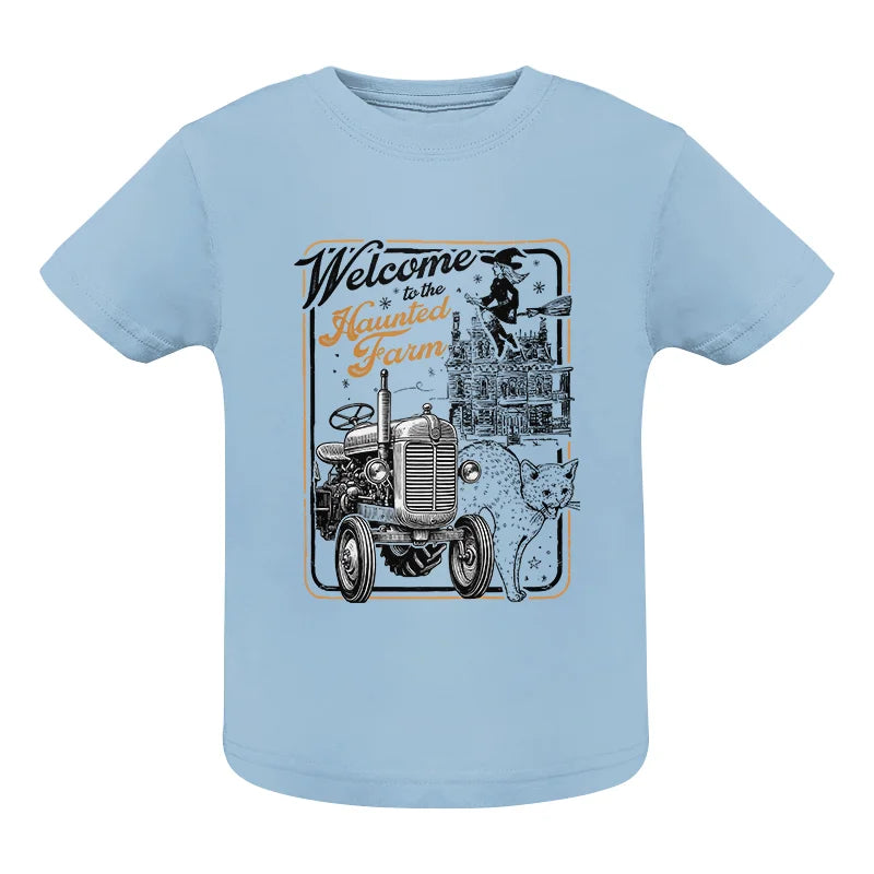 Welcome To The Haunted Farm 1 - Infant Fine Jersey Tee