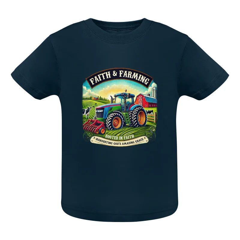 Image of Faith And Farming 2 - Infant Fine Jersey Tee