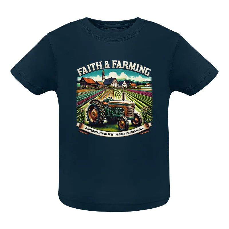 Faith And Farming 4 - Infant Fine Jersey Tee