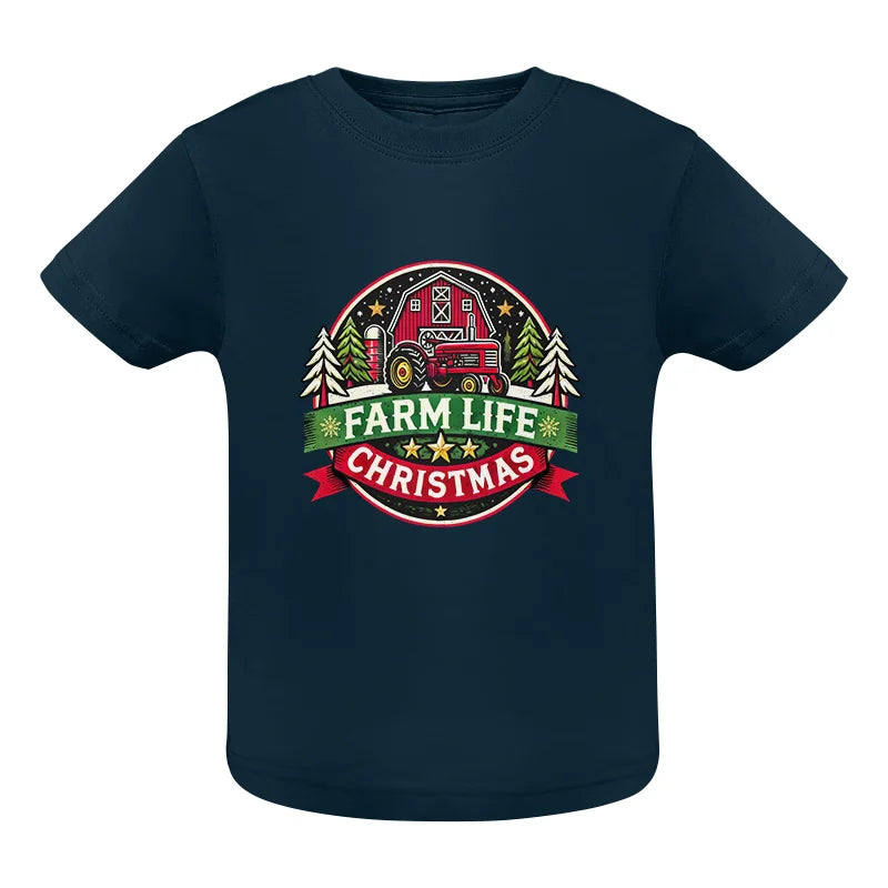 Image of Farm Life Christmas 3 - Infant Fine Jersey Tee