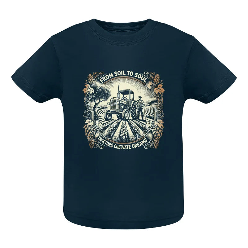 Image of From Soil To Soul_Tractors Cultivate Dreams 2 - Infant Fine Jersey Tee