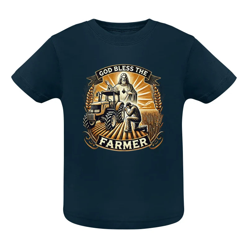 Image of God Bless The Farmer 2 - Infant Fine Jersey Tee