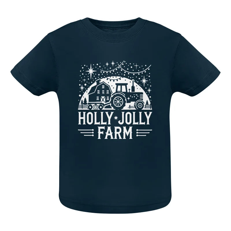 Holly Jolly Farm 2 - Infant Fine Jersey Tee