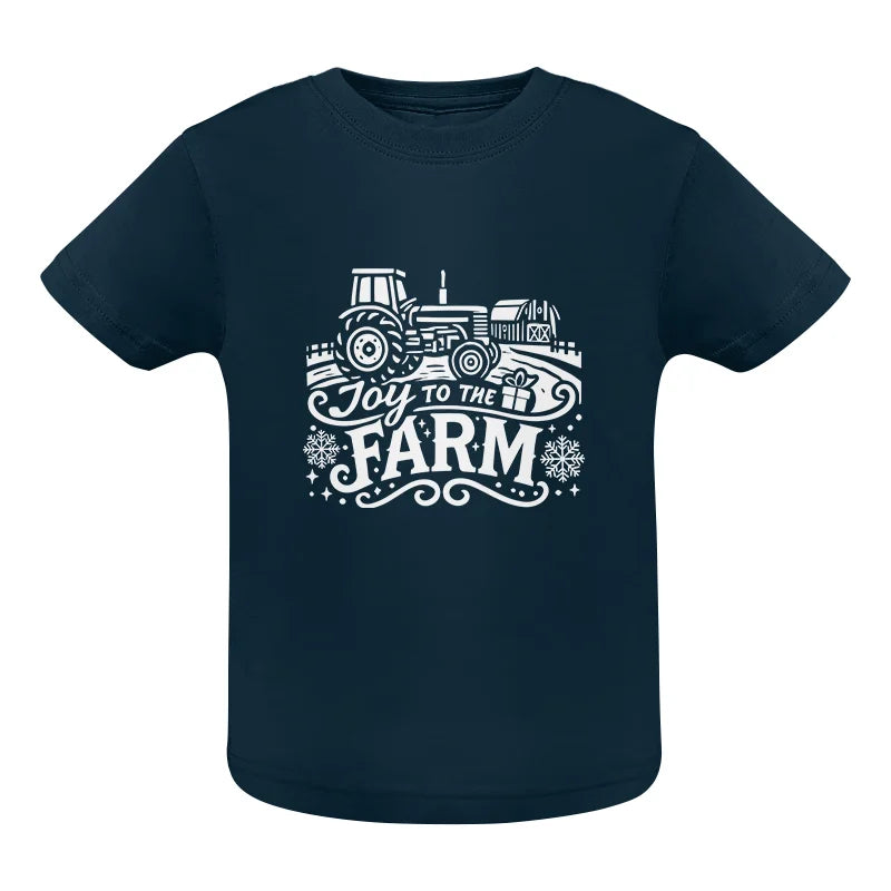 Image of Joy To The Farm 1 - Infant Fine Jersey Tee