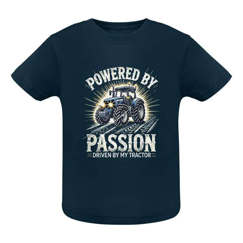 Powered By Passion Driven By My Tractor - Infant Fine Jersey Tee