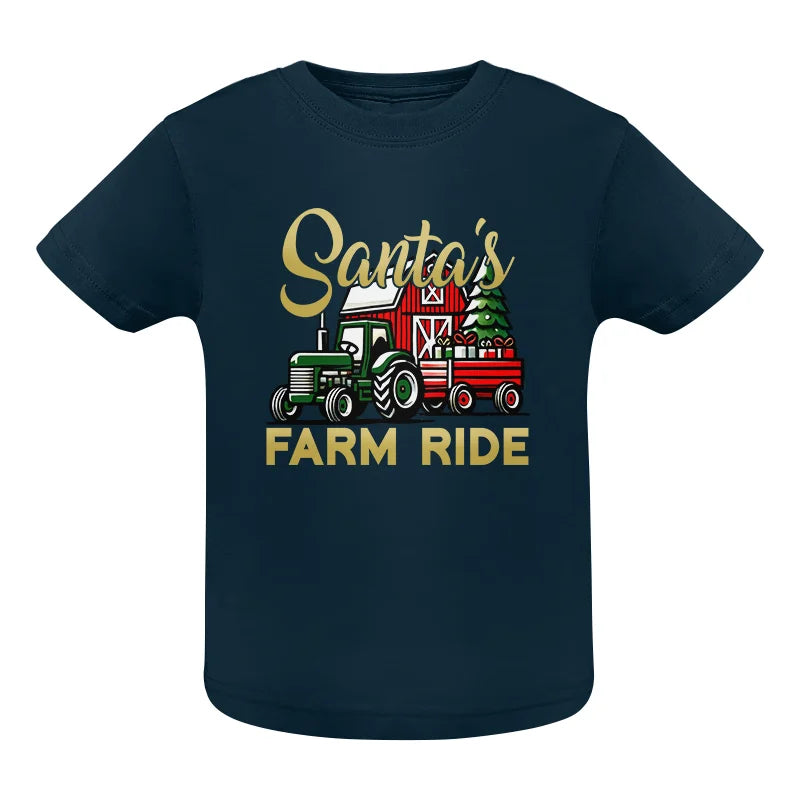 Image of Santa's Farm Ride 2 - Infant Fine Jersey Tee