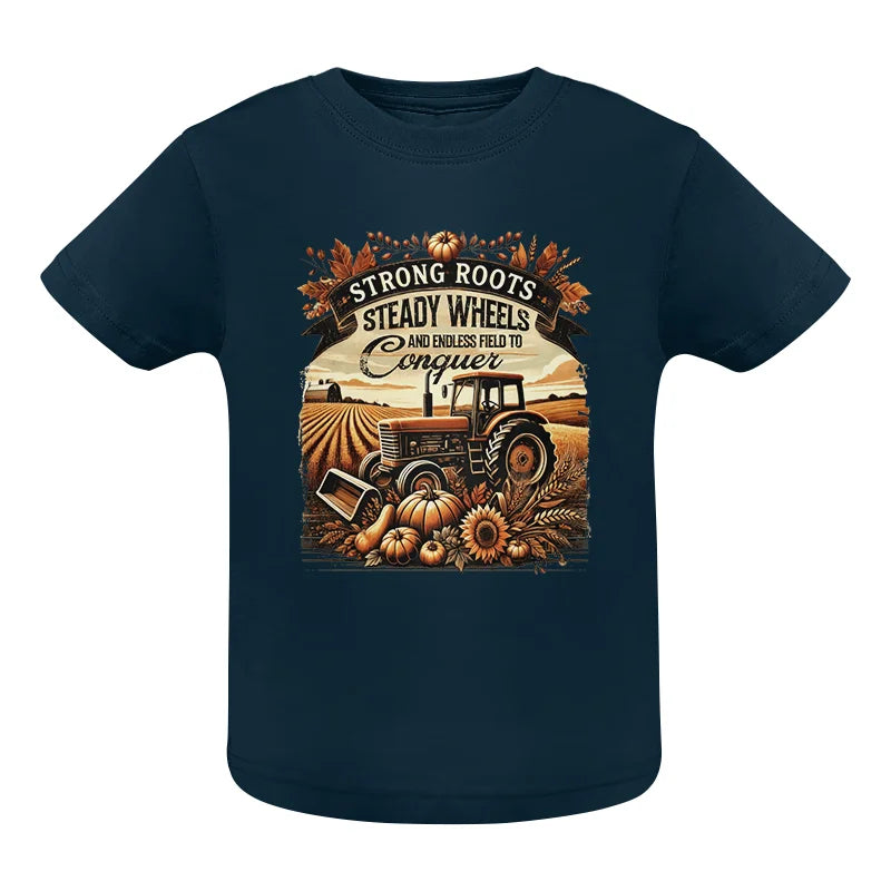 Image of Thanksgiving Farmer Endless Fields To Conquer 2 - Infant Fine Jersey Tee