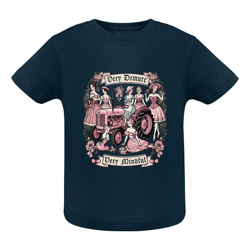 Image of Very Demure Very Mindful Tractor - Infant Fine Jersey Tee