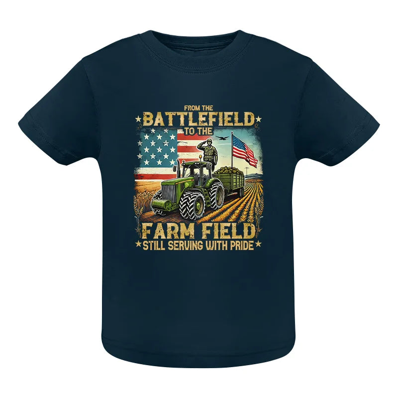 Image of Veteran Farmer From The Battlefield To The Farm Field 2 - Infant Fine Jersey Tee