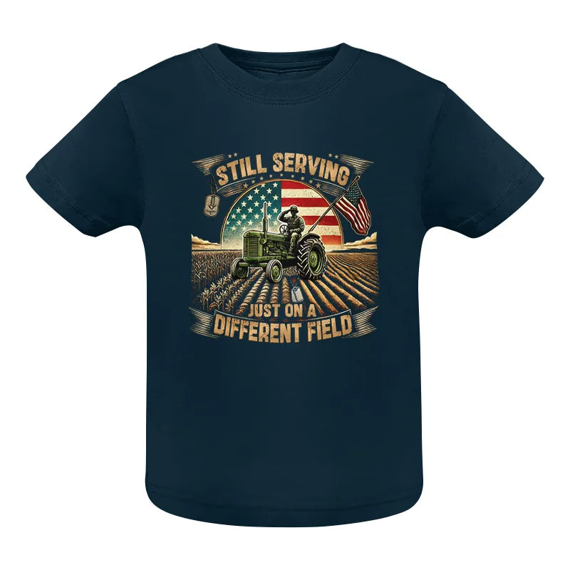 Image of Veteran Farmer Still Serving 8 - Infant Fine Jersey Tee