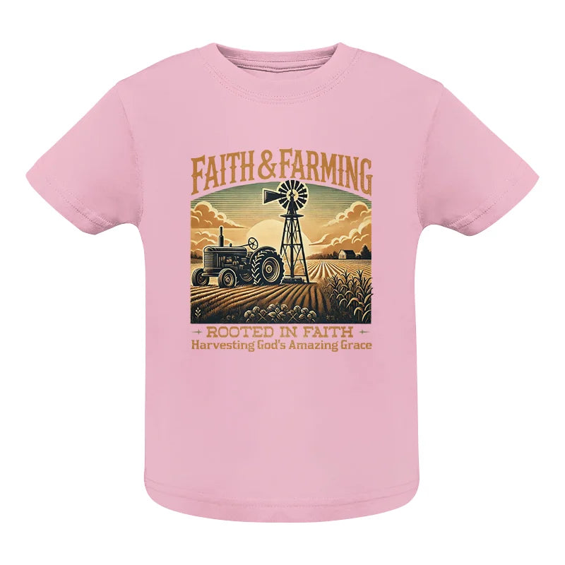 Image of Faith And Farming 3 - Infant Fine Jersey Tee