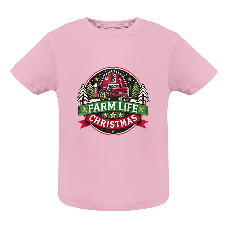 Image of Farm Life Christmas 3 - Infant Fine Jersey Tee