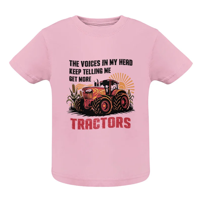 Image of Get More Tractors 10 - Infant Fine Jersey Tee