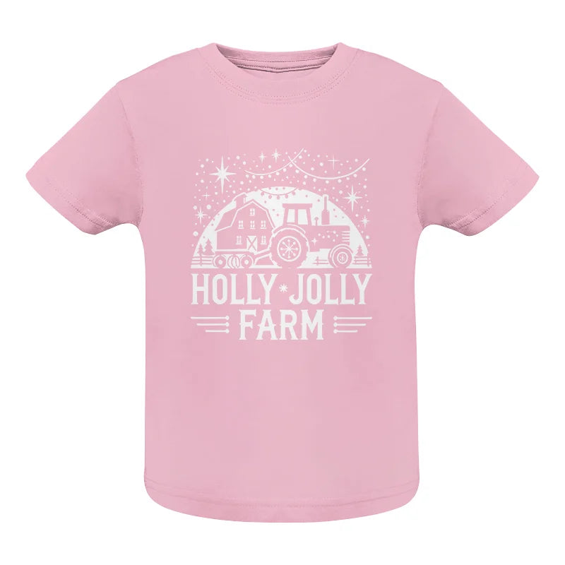 Holly Jolly Farm 2 - Infant Fine Jersey Tee