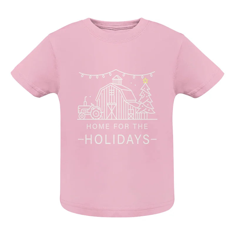 Image of Home For The Holidays - Infant Fine Jersey Tee