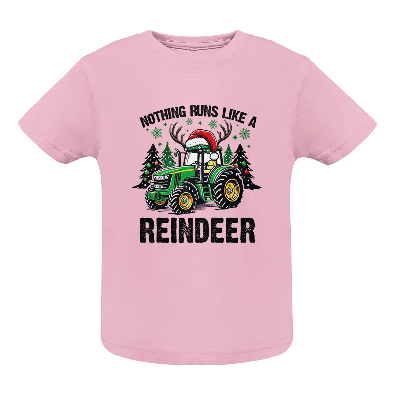 Nothing Runs Like A Reindeer 3 - Infant Fine Jersey Tee