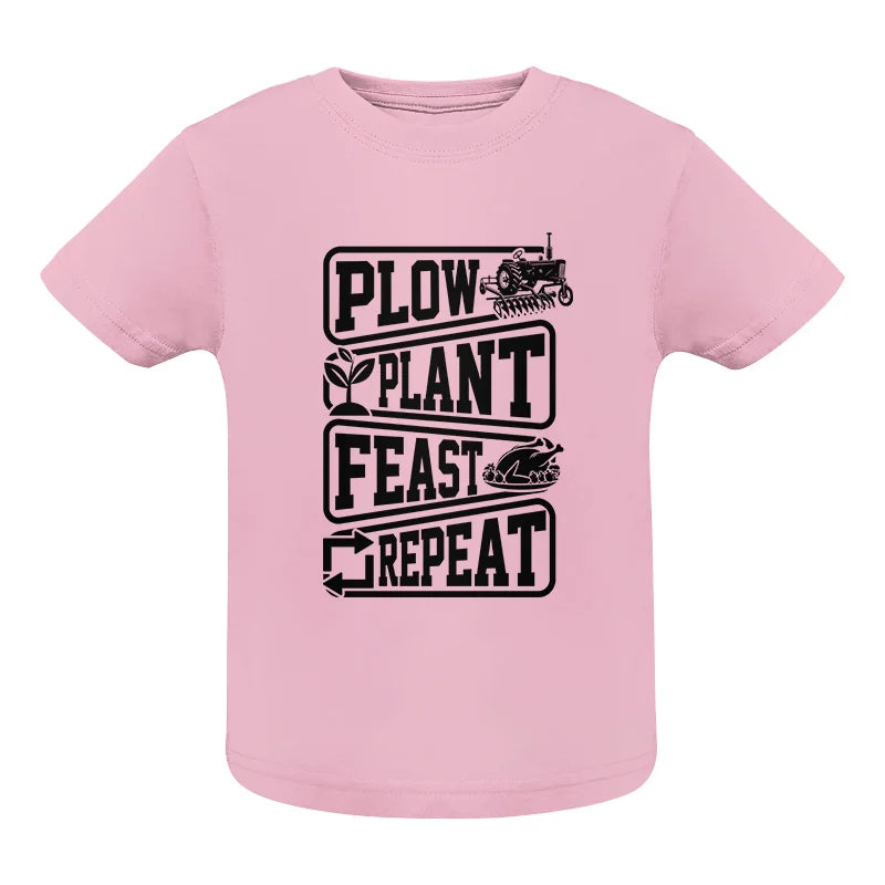 Plow Plant Feast Repeat 1 - Infant Fine Jersey Tee