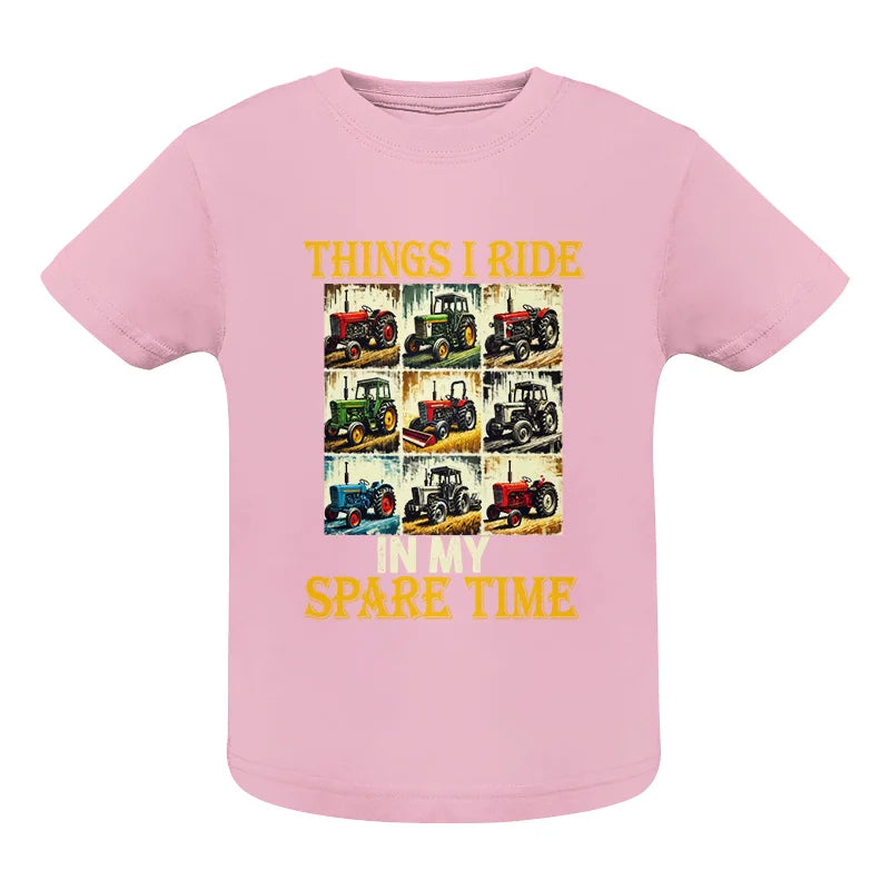 Things I Ride In My Spare Time 2 - Infant Fine Jersey Tee