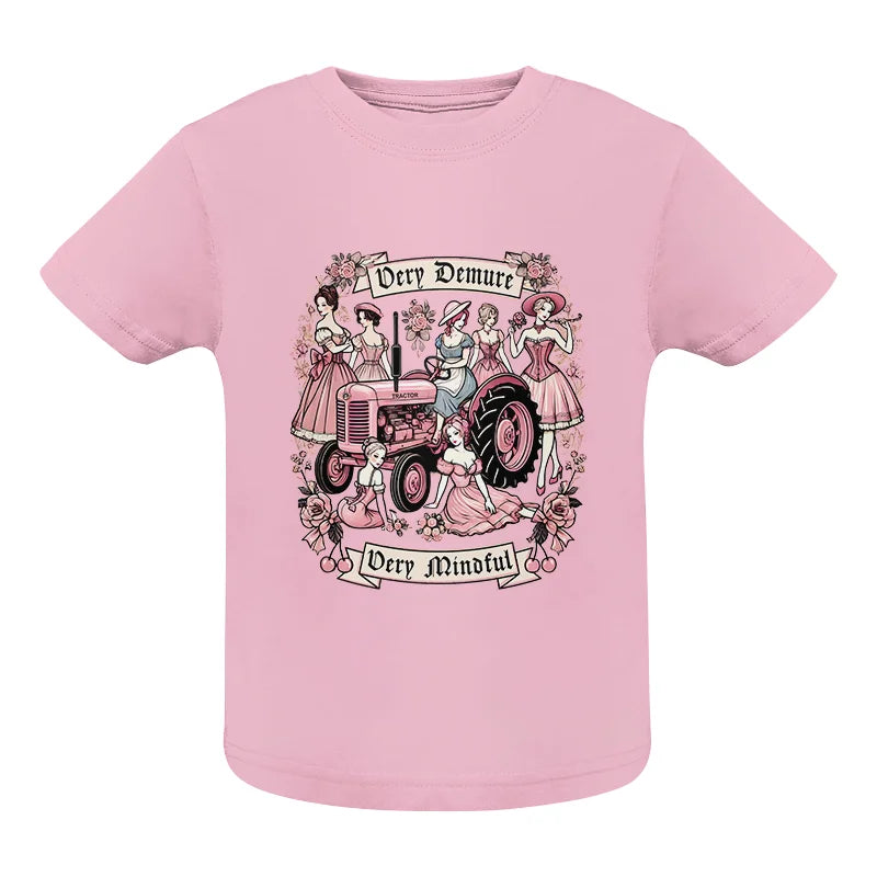 Very Demure Very Mindful Tractor - Infant Fine Jersey Tee