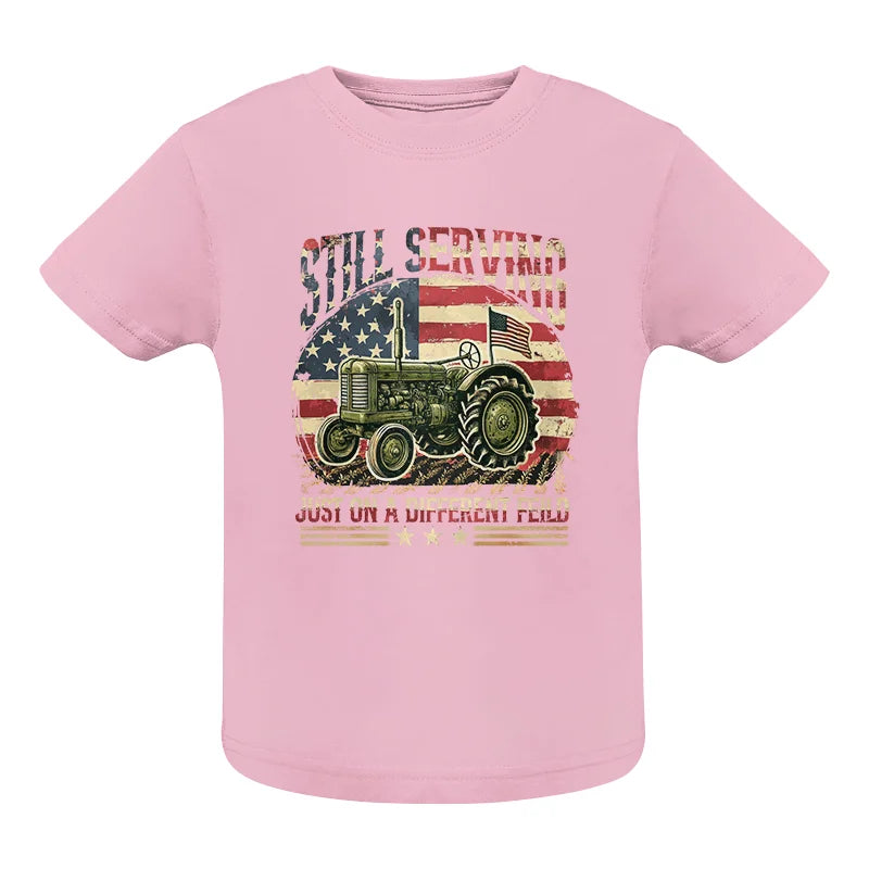 Veteran Farmer Still Serving 10 - Infant Fine Jersey Tee