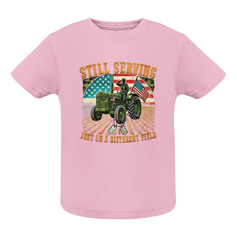 Image of Veteran Farmer Still Serving 9 - Infant Fine Jersey Tee