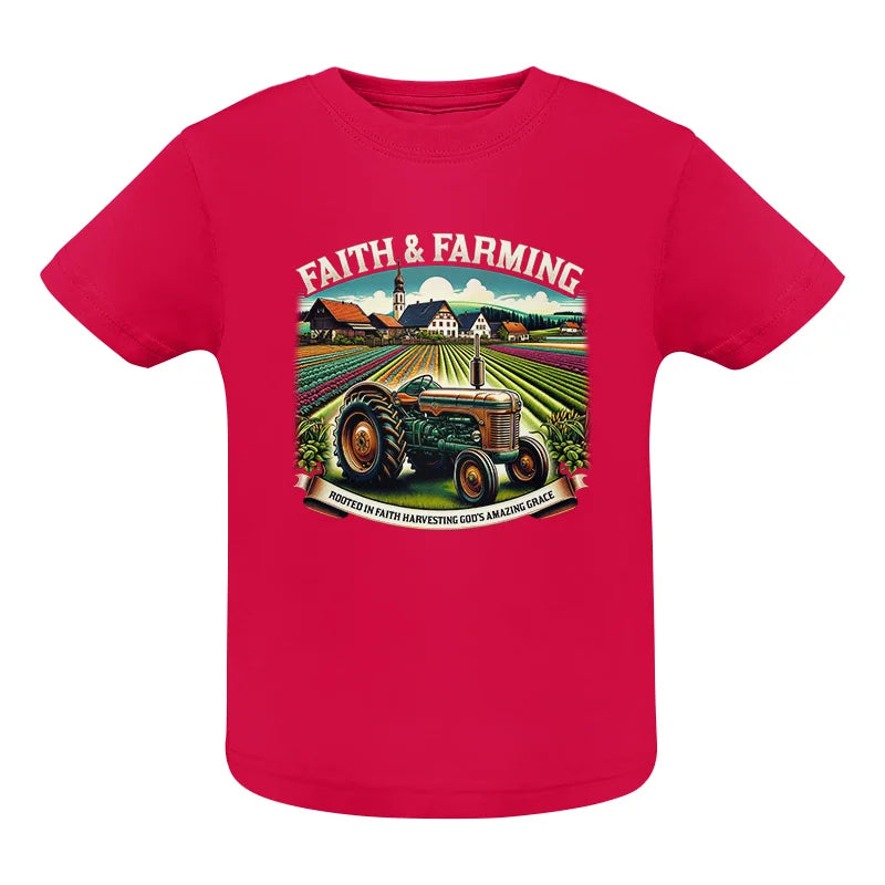 Faith And Farming 4 - Infant Fine Jersey Tee