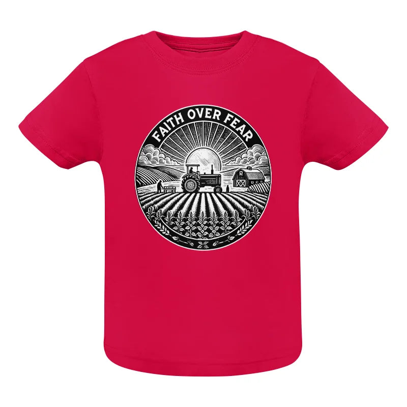 Image of Faith Over Fear - Infant Fine Jersey Tee