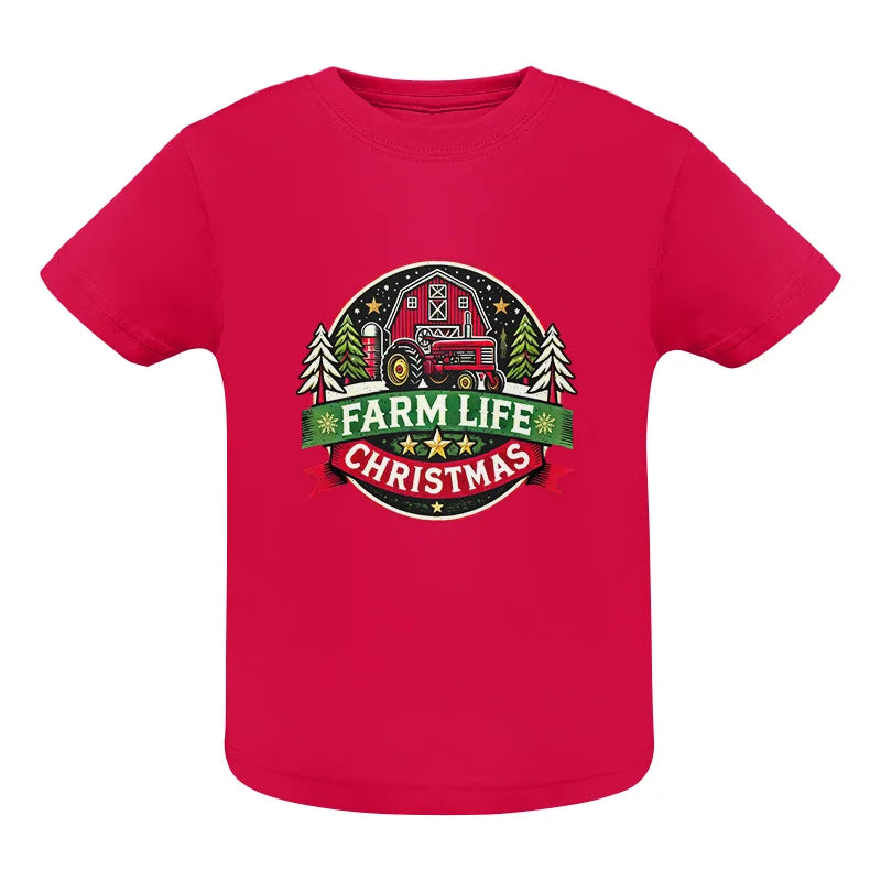 Farm Life Christmas 3 - Infant Fine Jersey Tee