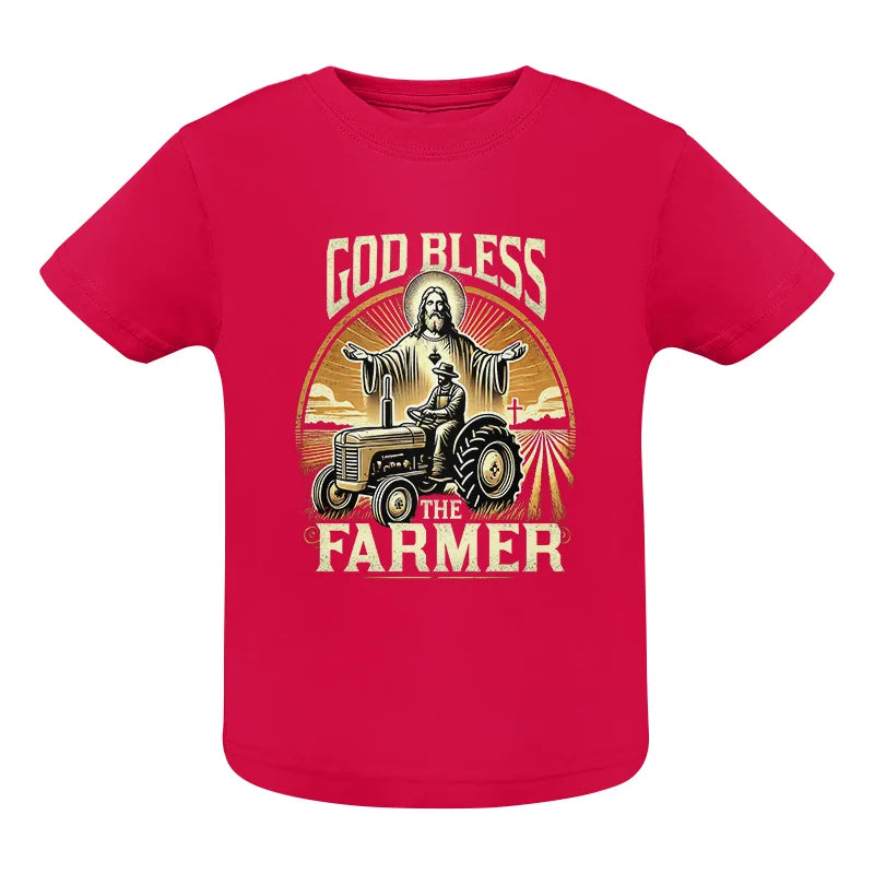 God Bless The Farmer 1 - Infant Fine Jersey Tee