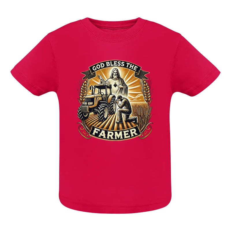 Image of God Bless The Farmer 2 - Infant Fine Jersey Tee