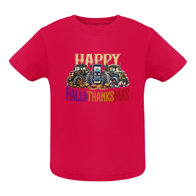 Happy HalloThanksMas - Infant Fine Jersey Tee