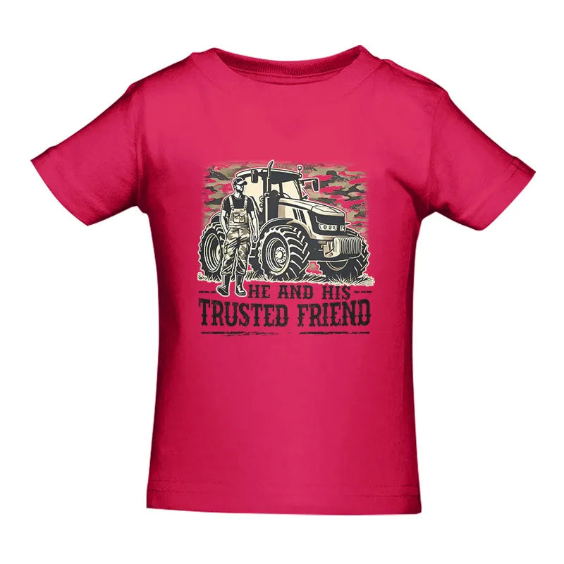 He and His Trusted Friend - Infant Fine Jersey Tee