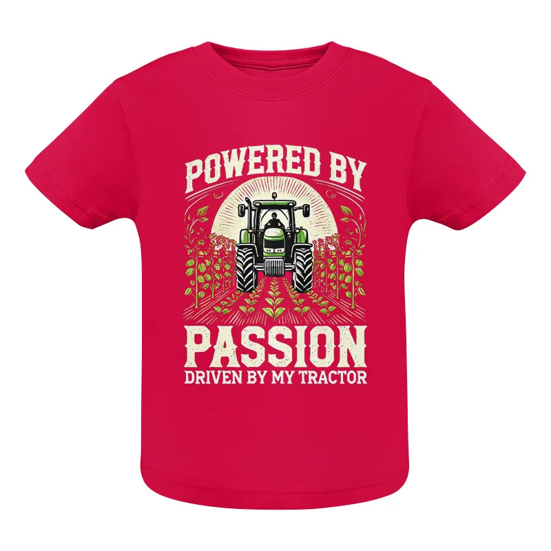 Powered By Passion Driven By My Tractor 3 - Infant Fine Jersey Tee