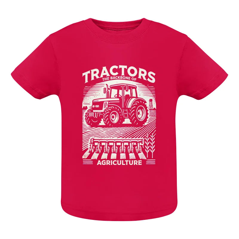 Tractors The Backbone Of Agriculture - Infant Fine Jersey Tee