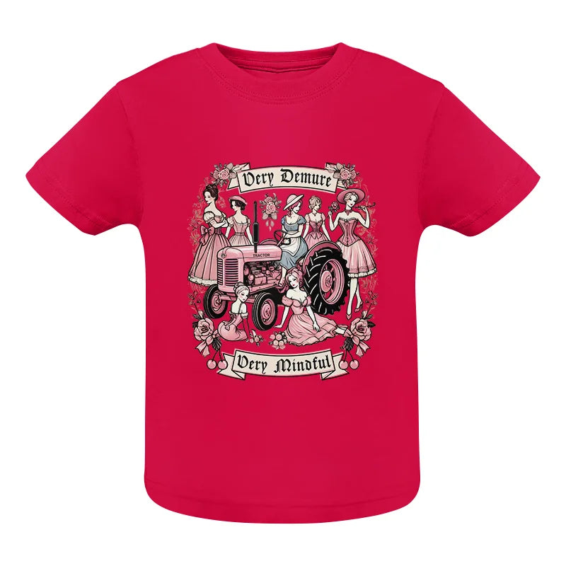 Very Demure Very Mindful Tractor - Infant Fine Jersey Tee