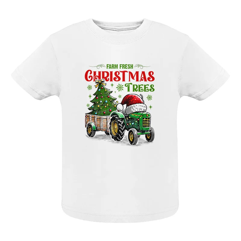 Image of Farm Fresh Christmas Trees - Infant Fine Jersey Tee