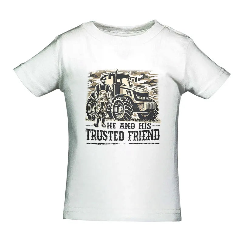 He and His Trusted Friend - Infant Fine Jersey Tee