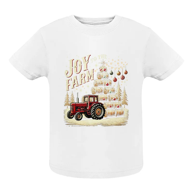 Image of Joy To The Farm - Infant Fine Jersey Tee