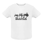 Life Is Full Of Important Choices 10 - Infant Fine Jersey Tee