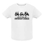 Life Is Full Of Important Choices 17 - Infant Fine Jersey Tee